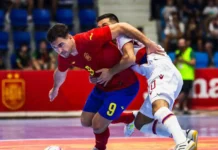 El equipo nacional de fútbol sala de Armenia perdió ante España en el primer partido amistoso