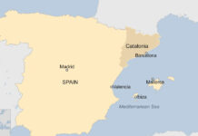 Las inundaciones atrapan a personas en coches en la región española de Cataluña