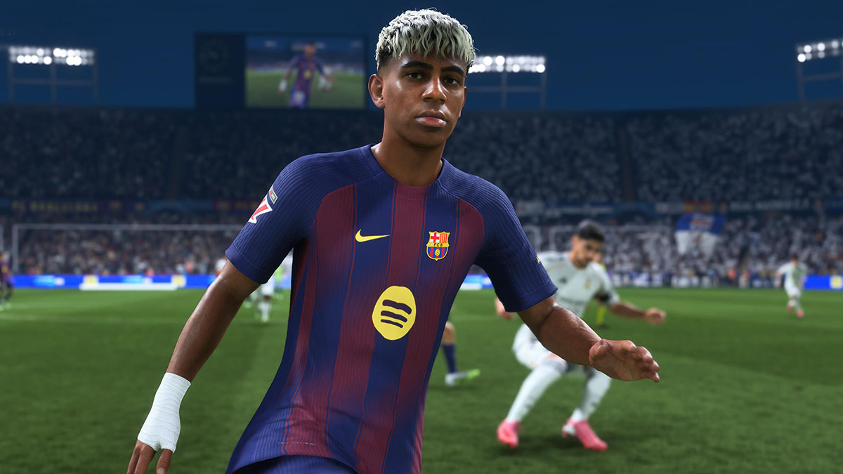 Lamine Yamal, como se ve en EA FC 26.