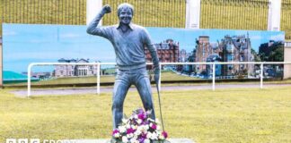 Seve Ballesteros: Desaparece una estatua de tamaño natural en Pedreña, España