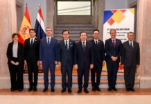 La viceprimera ministra y ministra de Asuntos Exteriores pronunció un discurso inaugural en la inauguración del IV Foro España – Tailandia, celebrado bajo el lema “Innovación, tecnología y cooperación para un futuro digital compartido”